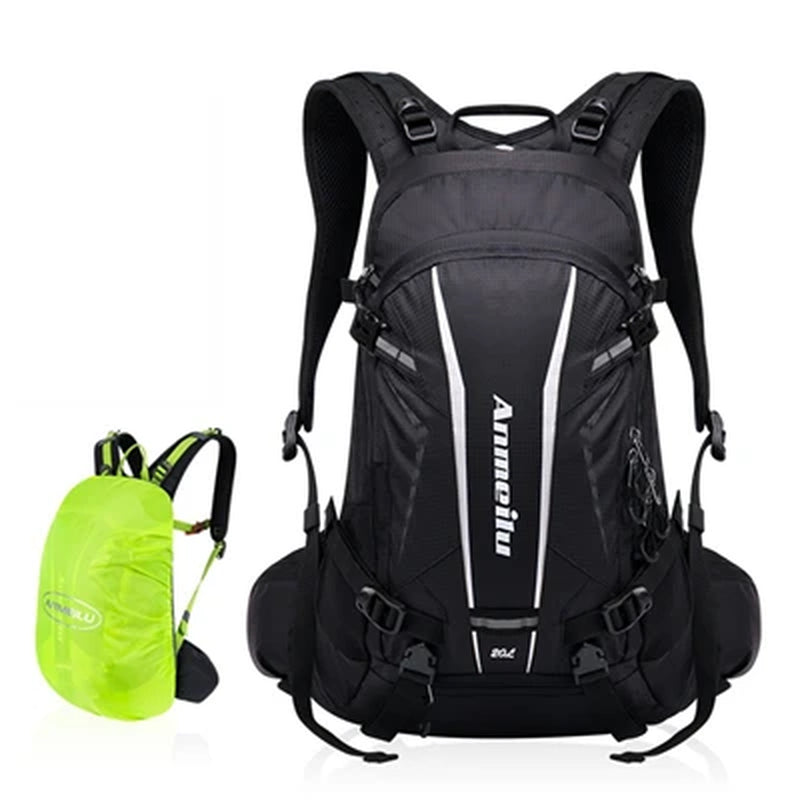 20L Waterproof Cycling Bicycle Bag Rain Cover Breathable Lightweight Rucksack Hike Camping MTB Mountain Bike Hydration Backpack