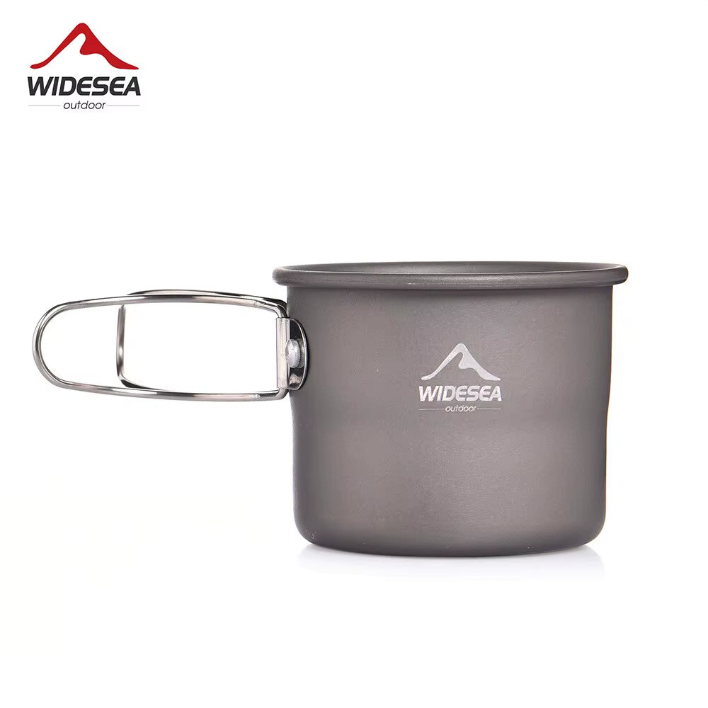 Camping Mug Outdoor Coffee Tea Aluminum Cup Tourism Tableware Picnic Cooking Supplies Equipment Tourist Trekking Hiking