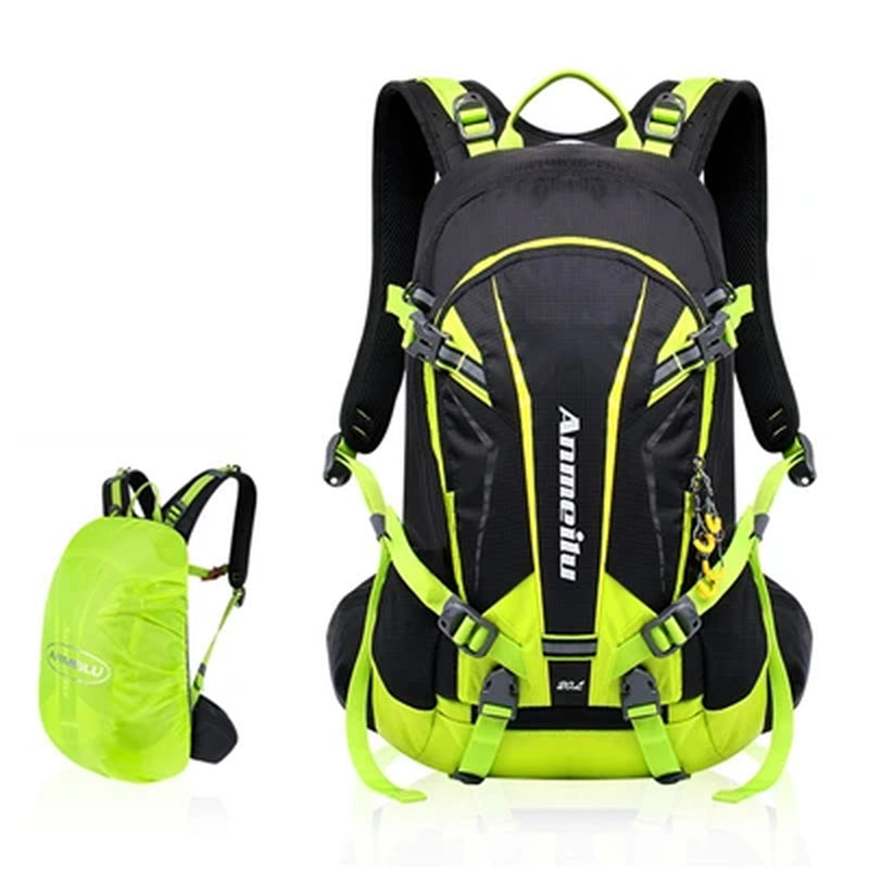20L Waterproof Cycling Bicycle Bag Rain Cover Breathable Lightweight Rucksack Hike Camping MTB Mountain Bike Hydration Backpack