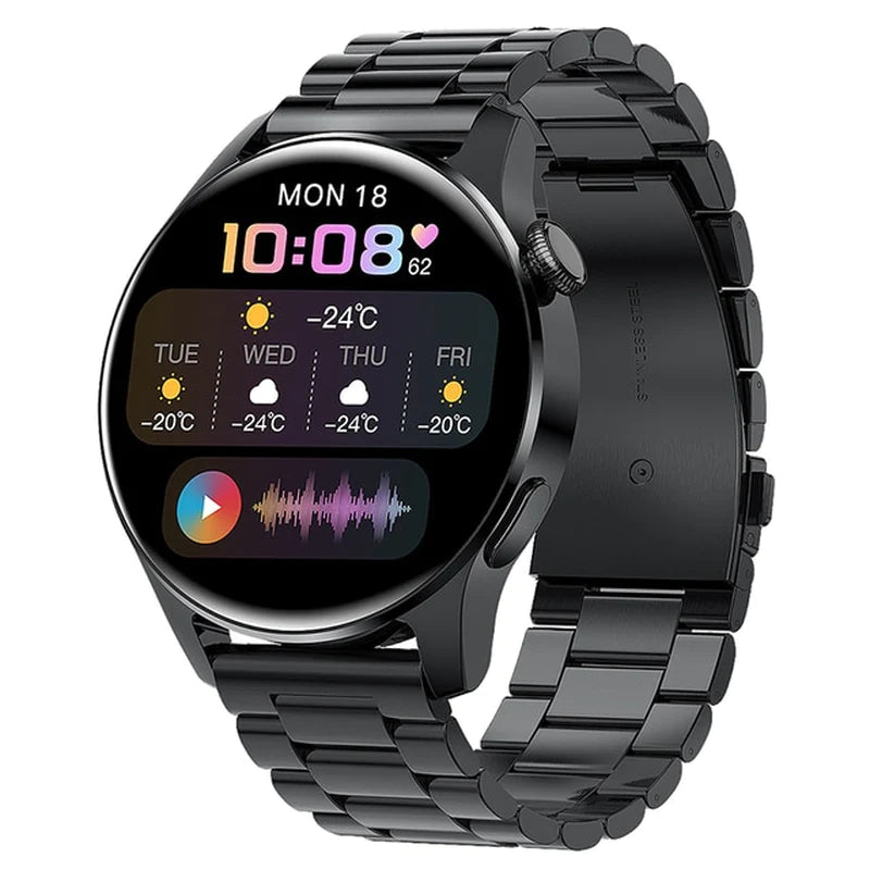 For Phone Xiaomi Huawei Android ECG Smart Watch Men Android 2022 Bluetooth Call Smartwatch Blood Pressure Heart Rate Men Fitness