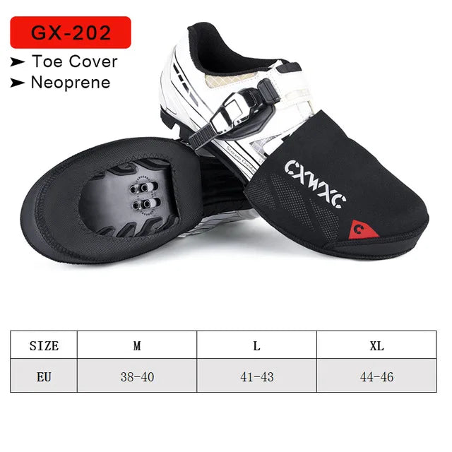 GIYO Cycling Overshoes Waterproof Windproof Rainproof Fleece MTB Road Warm Bike Shoes Covers Bicycle Winter Thermal Protector