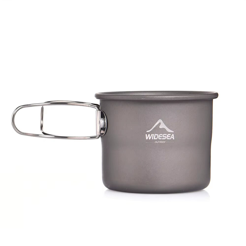 Camping Mug Outdoor Coffee Tea Aluminum Cup Tourism Tableware Picnic Cooking Supplies Equipment Tourist Trekking Hiking